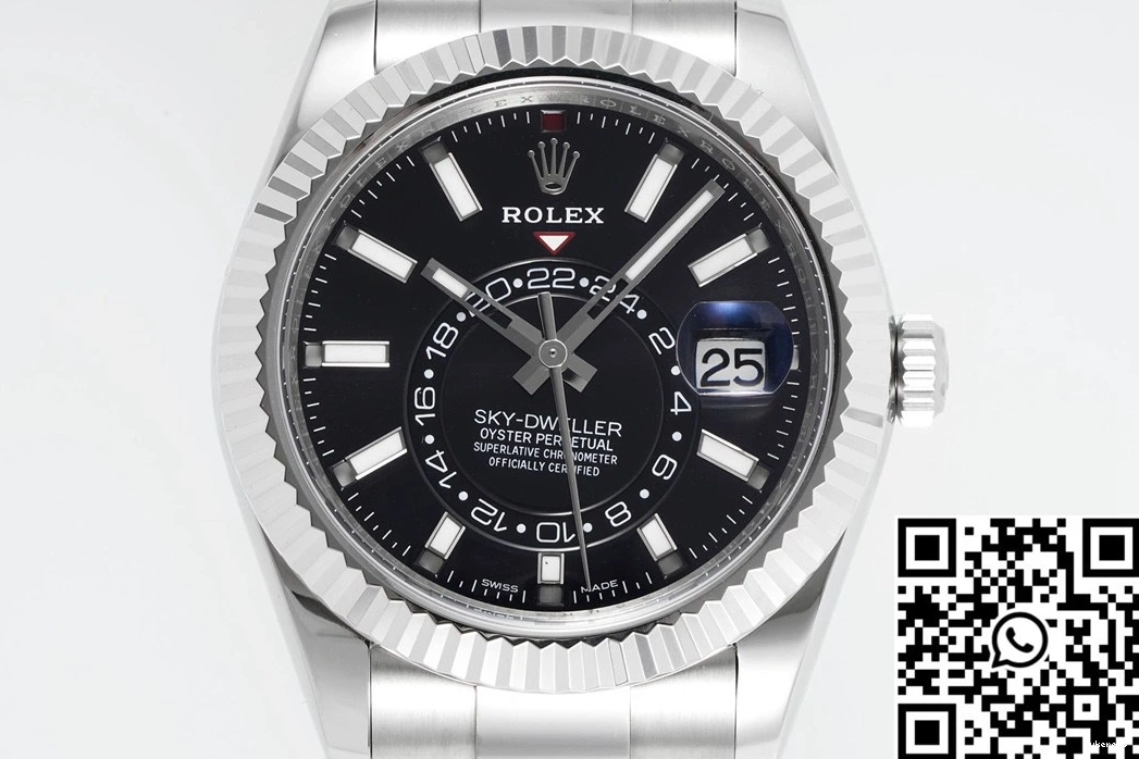 ZF DWELLER Rolex M336934-0007 Black Factory Attractive 1325 SKY Dial 0823
